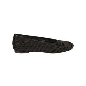Burberry Black Flats With Pointed Toe Design - NWT